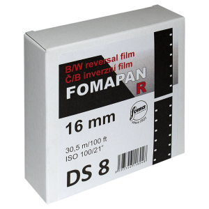 DS8 [2xS8-as film] FOMAPAN R100 30,5m FILM+LAB+SCAN PACK